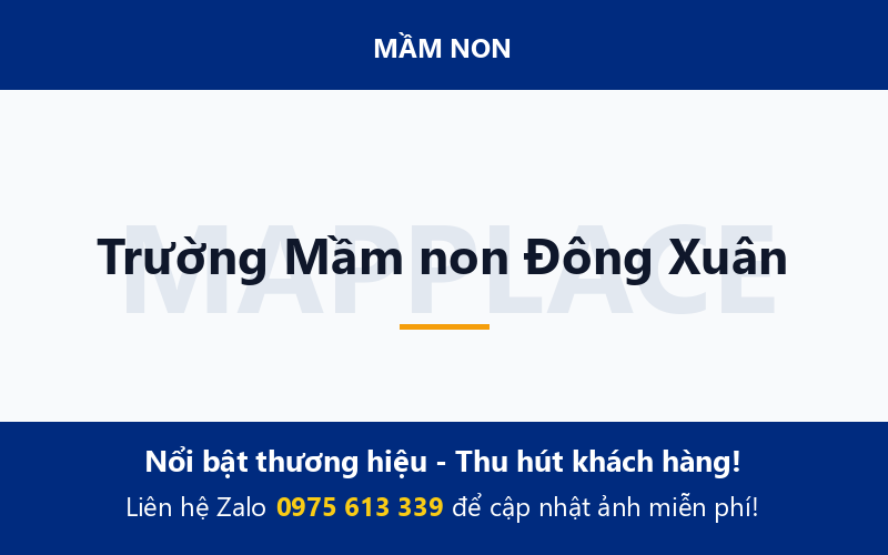 Trường Mầm non Đông Xuân