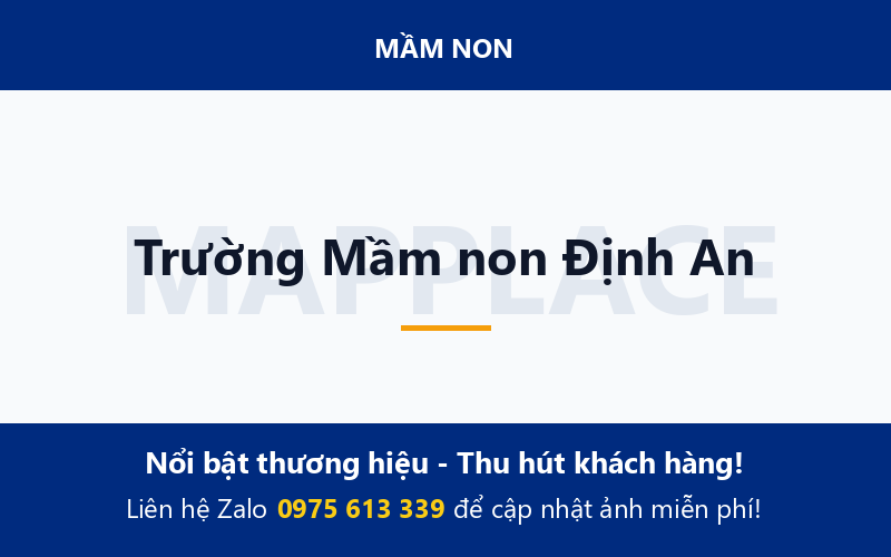 Trường Mầm non Định An