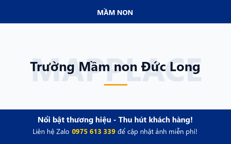 Trường Mầm non Đức Long