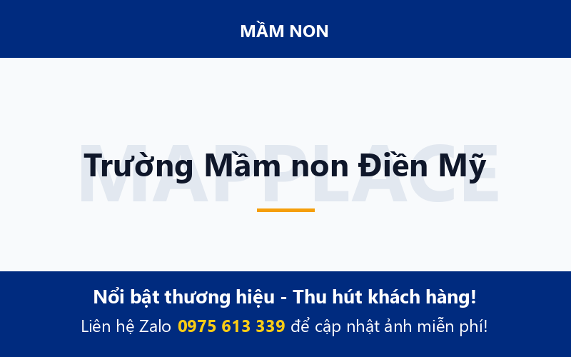 Trường Mầm non Điền Mỹ