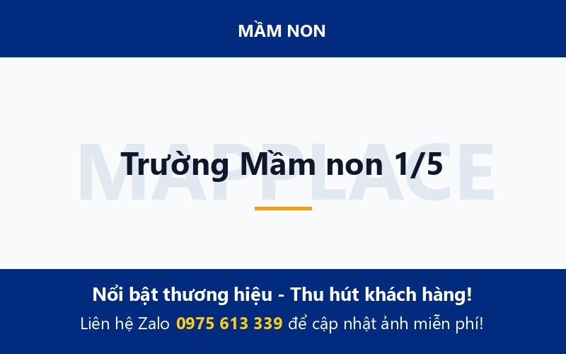 Trường Mầm non 1/5