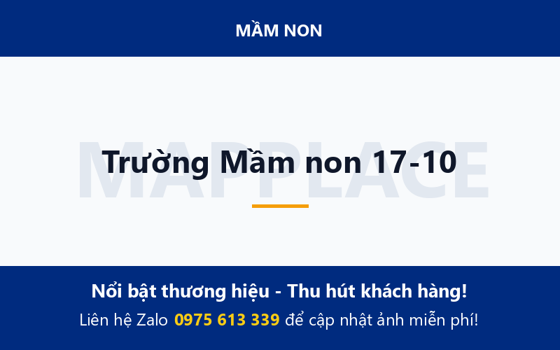 Trường Mầm non 17-10