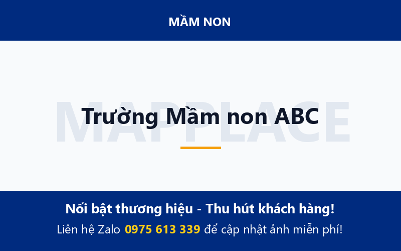 Trường Mầm non ABC