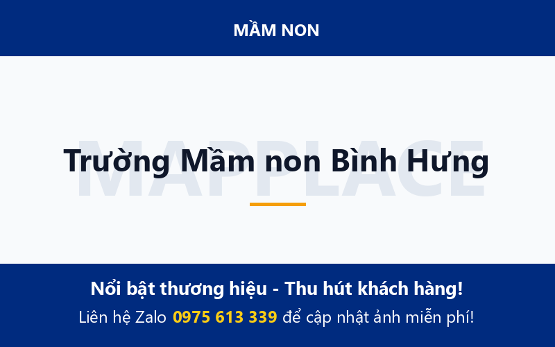 Trường Mầm non Bình Hưng