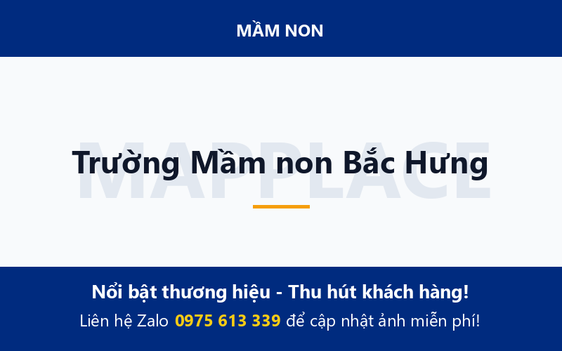 Trường Mầm non Bắc Hưng