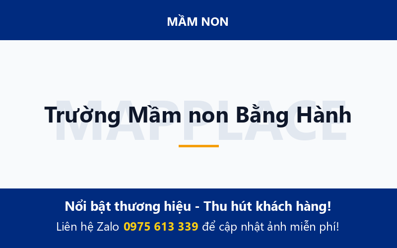 Trường Mầm non Bằng Hành
