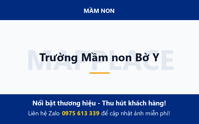 Trường Mầm non Bờ Y