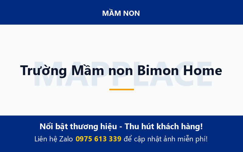 Trường Mầm non Bimon Home