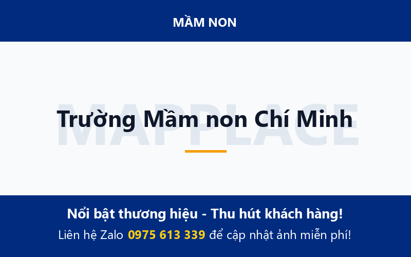 Trường Mầm non Chí Minh