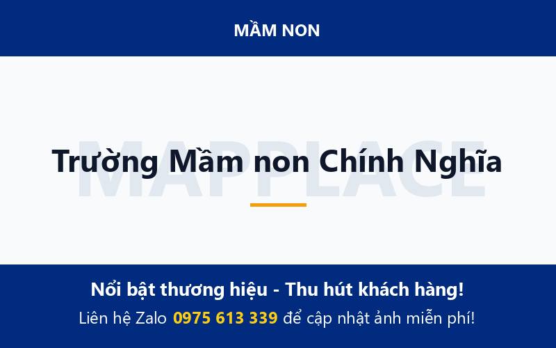 Trường Mầm non Chính Nghĩa