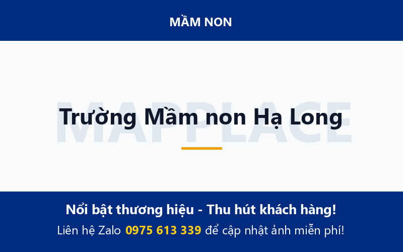 Trường Mầm non Hạ Long