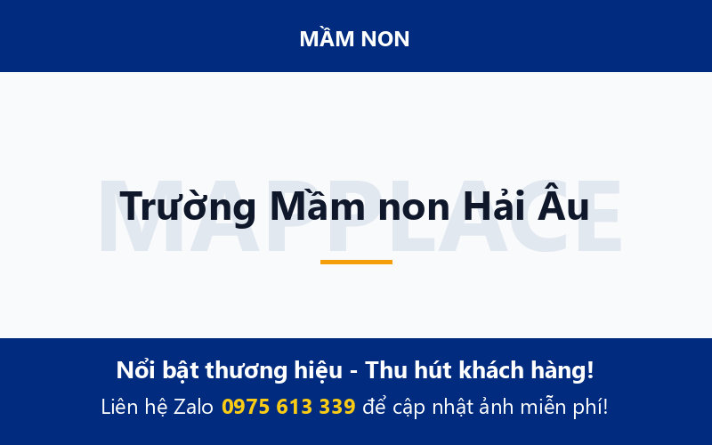 Trường Mầm non Hải Âu