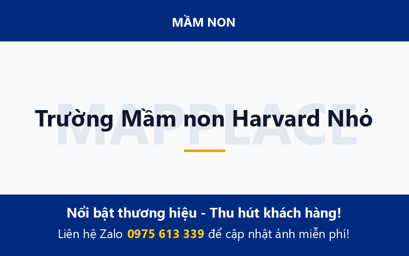Trường Mầm non Harvard Nhỏ