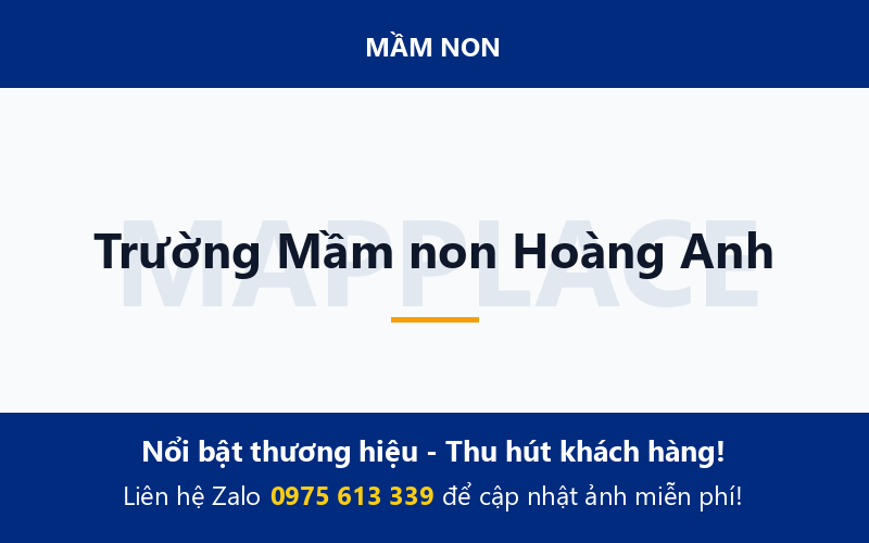 Trường Mầm non Hoàng Anh