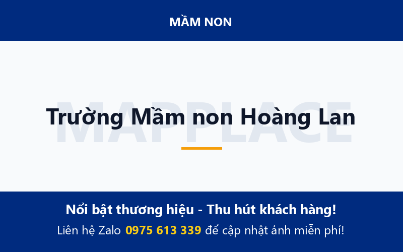 Trường Mầm non Hoàng Lan