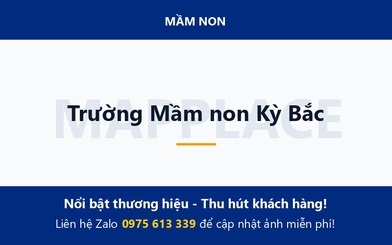 Trường Mầm non Kỳ Bắc