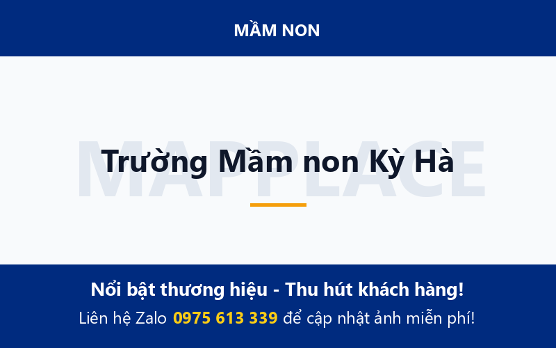 Trường Mầm non Kỳ Hà