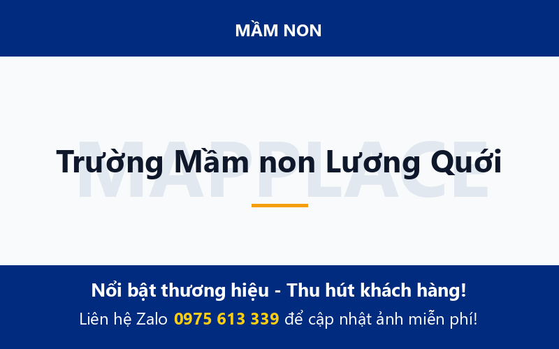 Trường Mầm non Lương Quới