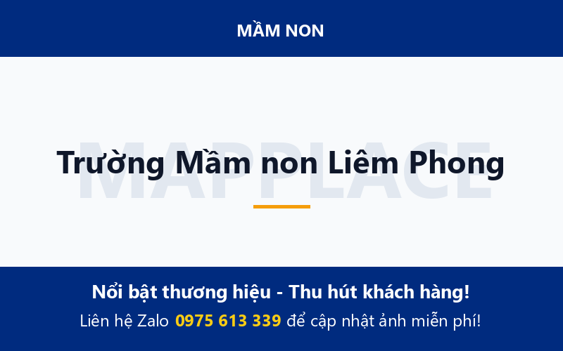 Trường Mầm non Liêm Phong