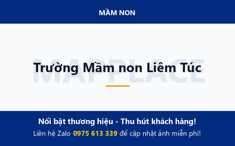 Trường Mầm non Liêm Túc