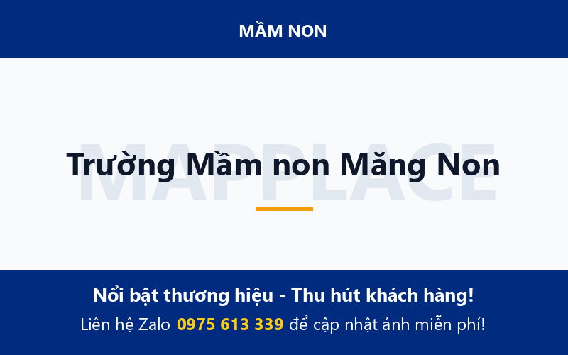 Trường Mầm non Măng Non