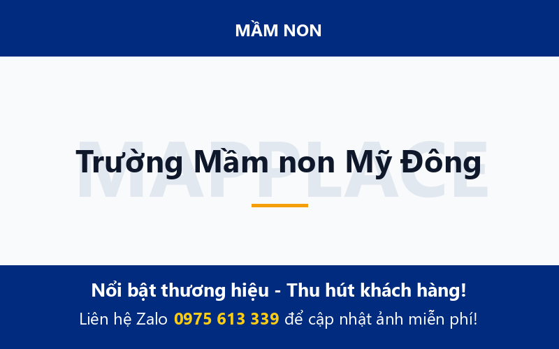 Trường Mầm non Mỹ Đông