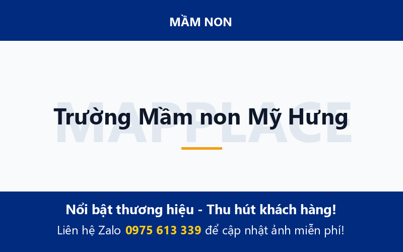 Trường Mầm non Mỹ Hưng