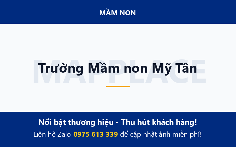 Trường Mầm non Mỹ Tân