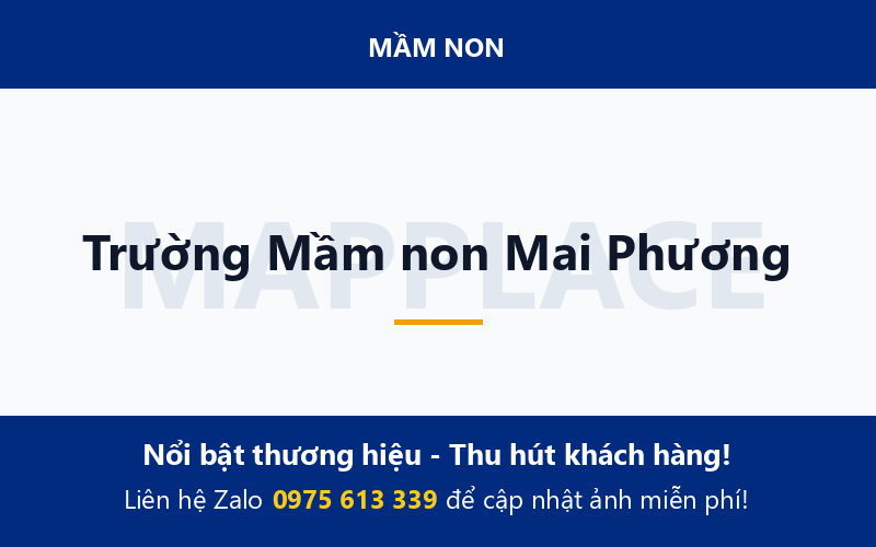 Trường Mầm non Mai Phương
