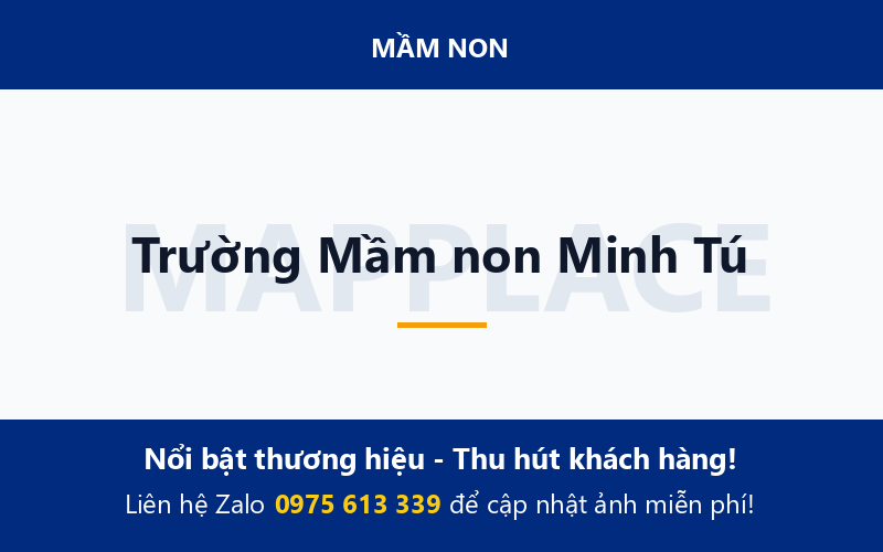 Trường Mầm non Minh Tú