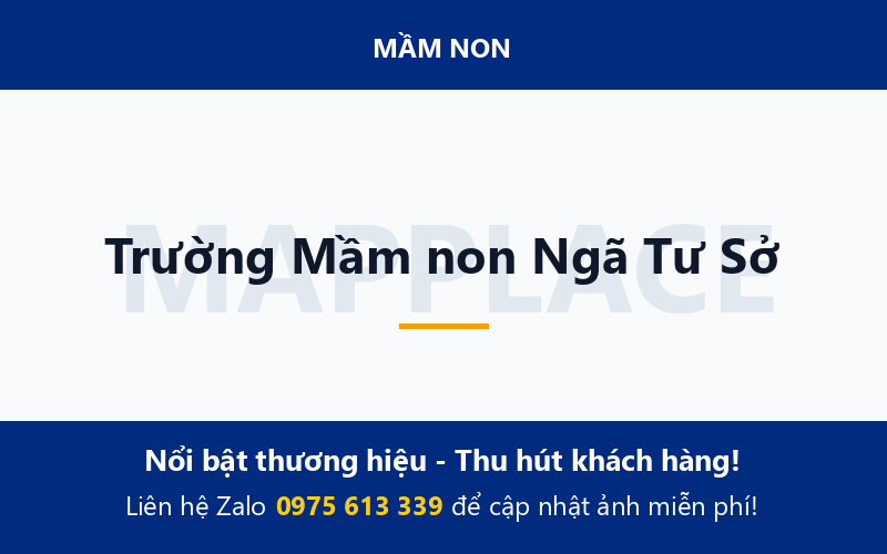 Trường Mầm non Ngã Tư Sở