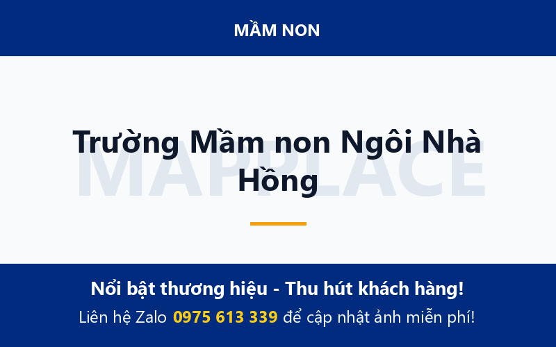 Trường Mầm non Ngôi Nhà Hồng