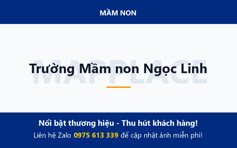 Trường Mầm non Ngọc Linh