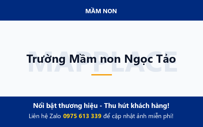 Trường Mầm non Ngọc Tảo