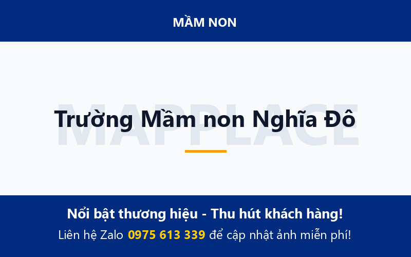 Trường Mầm non Nghĩa Đô
