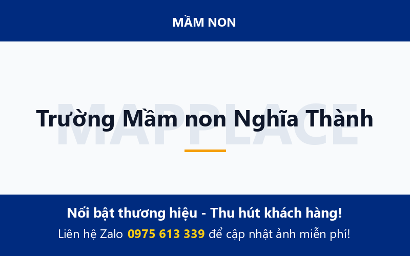 Trường Mầm non Nghĩa Thành