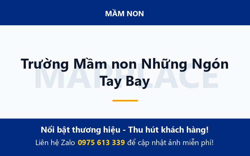 Trường Mầm non Những Ngón Tay Bay