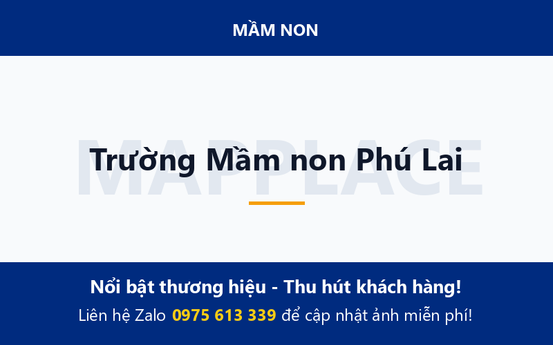 Trường Mầm non Phú Lai