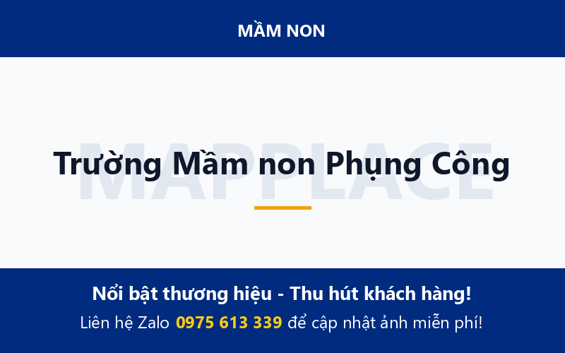 Trường Mầm non Phụng Công