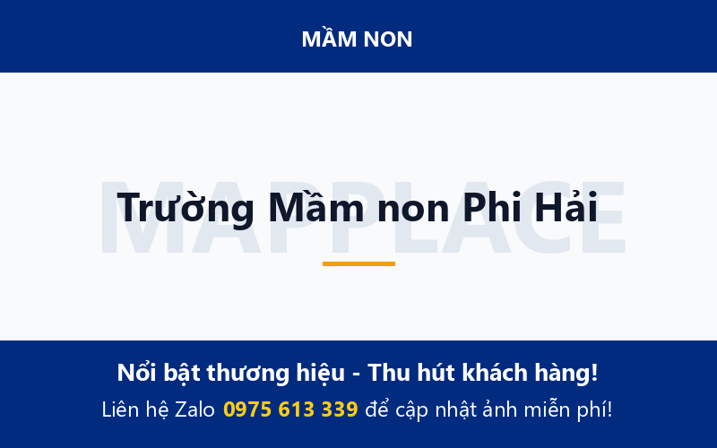 Trường Mầm non Phi Hải