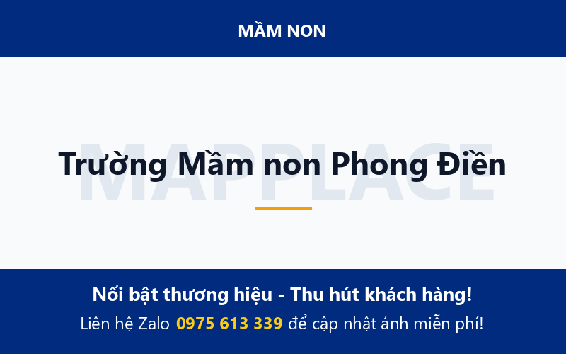 Trường Mầm non Phong Điền