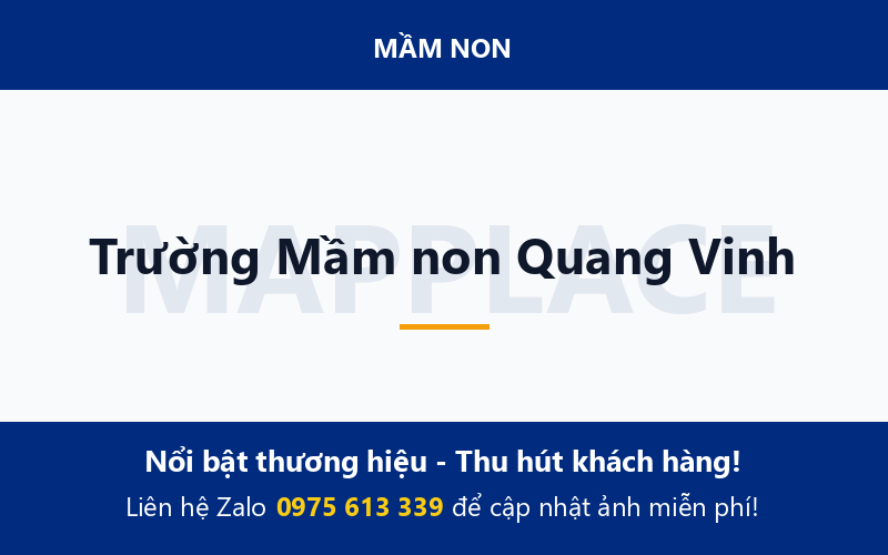 Trường Mầm non Quang Vinh