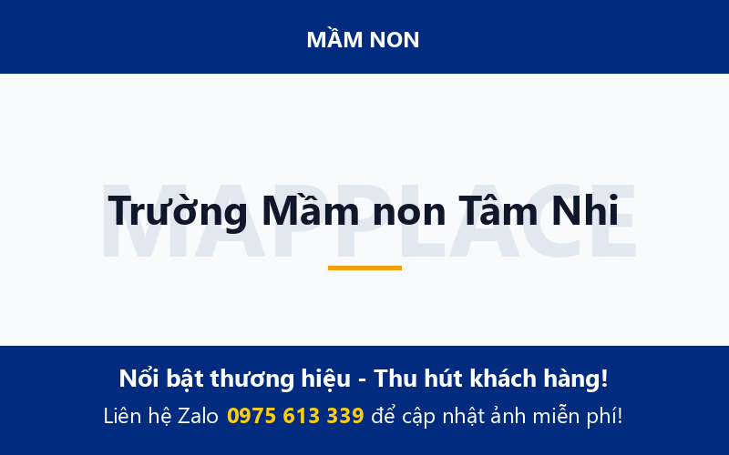 Trường Mầm non Tâm Nhi