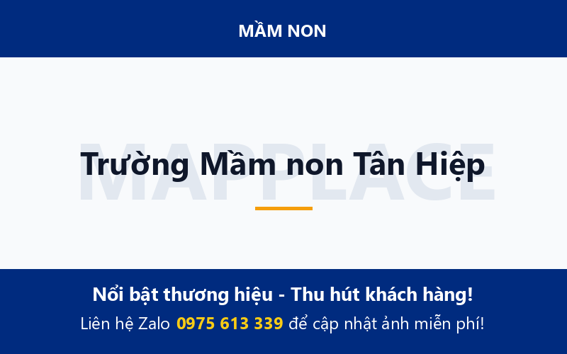 Trường Mầm non Tân Hiệp