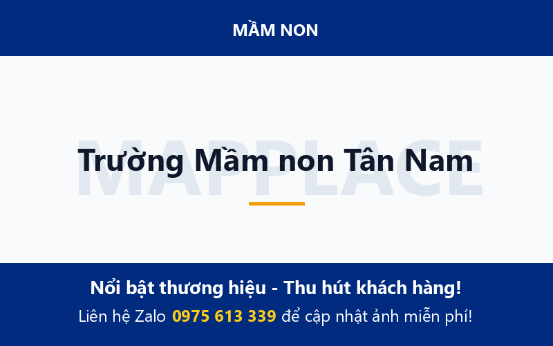 Trường Mầm non Tân Nam