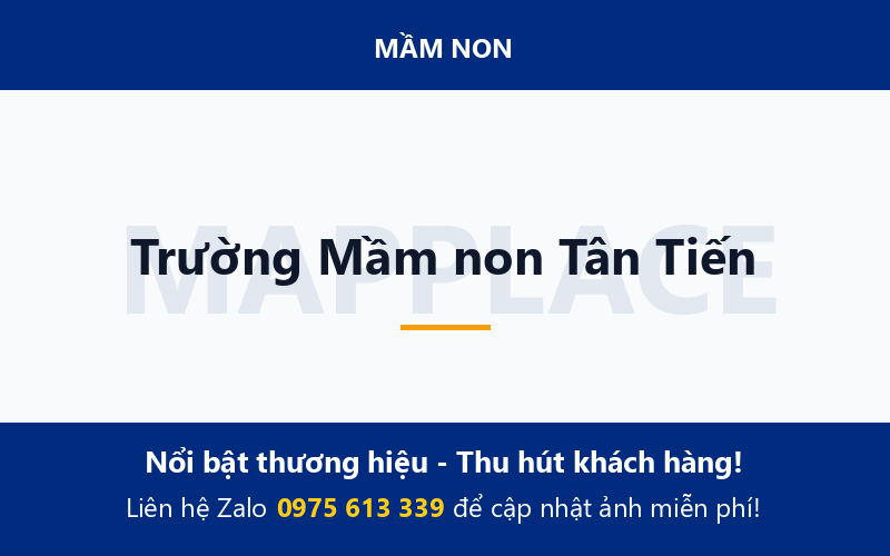 Trường Mầm non Tân Tiến