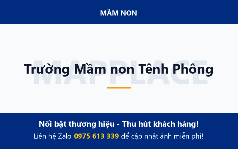 Trường Mầm non Tênh Phông