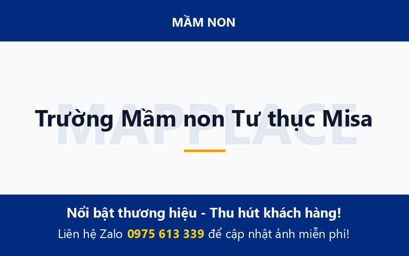 Trường Mầm non Tư thục Misa