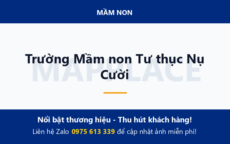 Trường Mầm non Tư thục Nụ Cười