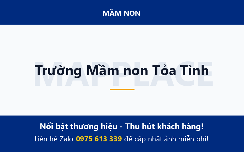 Trường Mầm non Tỏa Tình